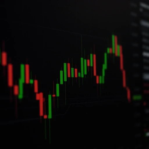 Candlestick chart cover art for the forex manual